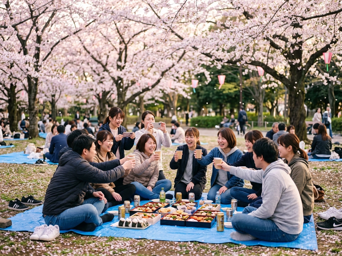 お花見の外出支援