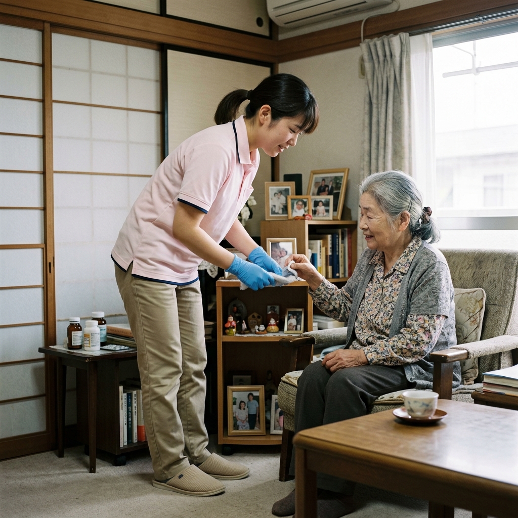 生活援助の様子